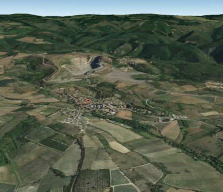 les Mines d'or de Salsigne  Villaniere  - Aude- France 1982-2004 REDI.jpg